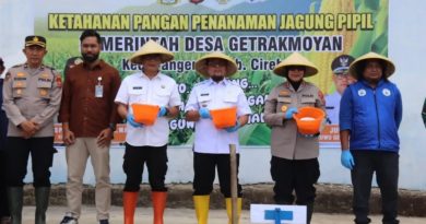 Perkuat Ketahanan Pangan, ‎Pemkab Dan Polresta Cirebon Kolaborasi Tanam Jagung Pipil