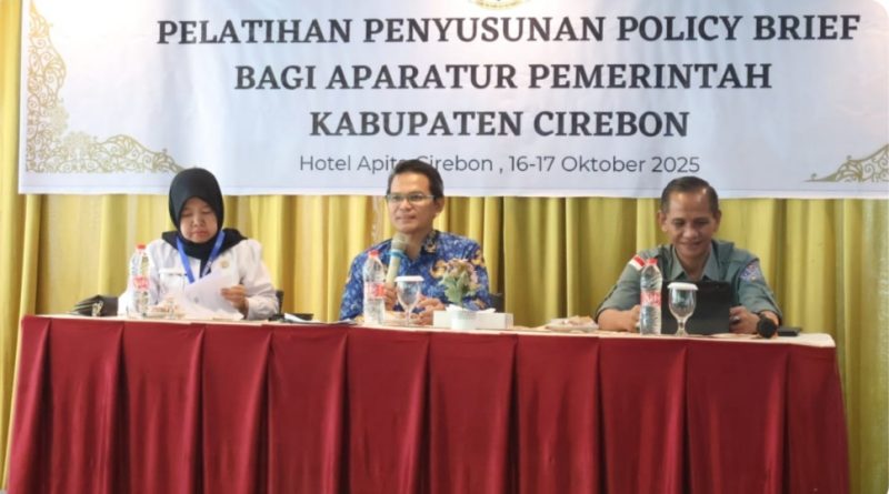 Pemkab Cirebon Gelar Pelatihan Penyusunan Policy Brief untuk Tingkatkan Kapasitas ASN