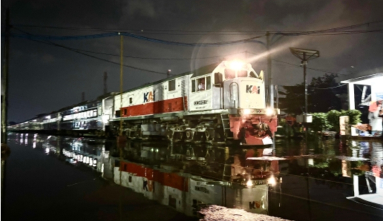 Banjir Surut di Jalur Hulu Semarang Tawang–Alastua, Perjalanan KA Berangsur Normal