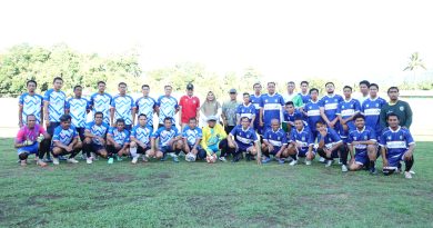 Pertandingan Sepak Bola Jadi Penutup Hangat Studi Tiru KORPRI Balangan di Kotabaru