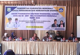 Guru SD/MI,MTs Se-kabupaten Morowali  Ikuti Bimtek Seni Tradisional