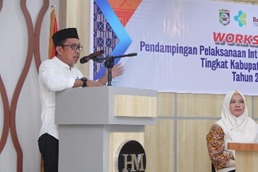 Sekda  Morowali  Buka Workshop Pendampingan Pelaksanaan ILP  Tingkat Kabupaten Morowali