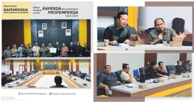 Rapat Kerja BAPEMPERDA DPRD Kabupaten Sukabumi