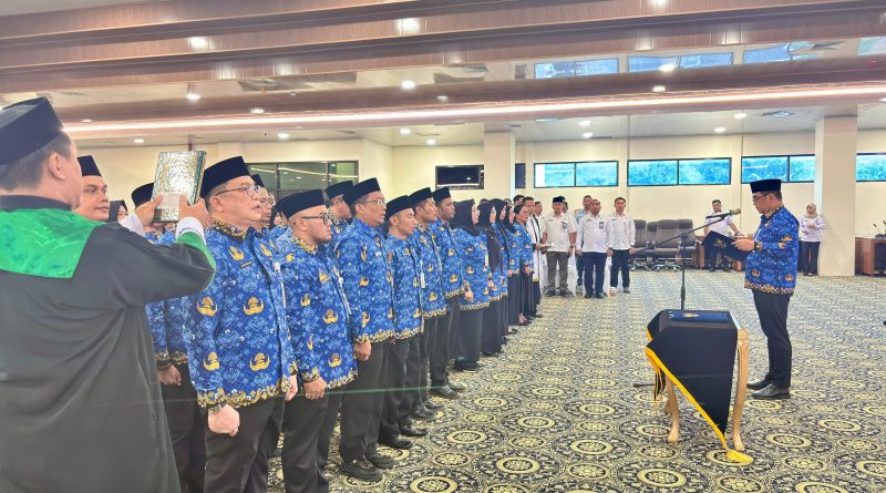 Pelantikan Pejabat Fungsional, Dorong ASN Lebih Profesional dan Inovatif