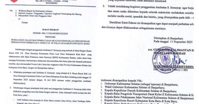 Pemprov Kalsel Umumkan Penutupan Total Jembatan S. Semayap, Berlaku Mulai 16 November 2025