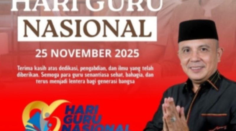 Ketua BK DPRD Tanah Bumbu Abdul Rahim Sampaikan Ucapan Selamat Hari Guru Nasional, Puji Dedikasi Guru sebagai Pahlawan Tanpa Tanda Jasa