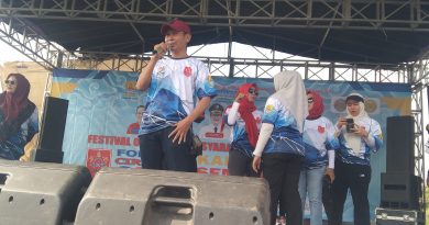 Kormi Kabupaten Cirebon Gelar Festival Olahraga Masyarakat, Ribuan Peserta Ikut Senam di Watubelah