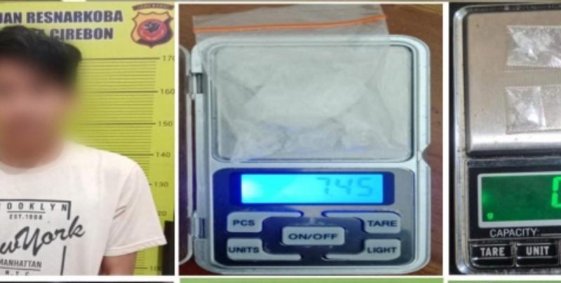Polresta Cirebon Amankan 5 Pengedar Sabu-sabu