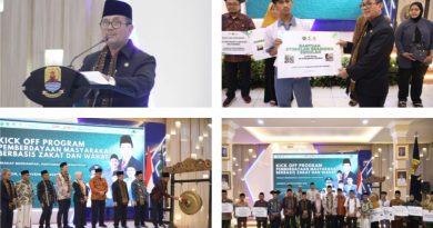 Kota Wakaf Resmi Diluncurkan, Pemkab Cirebon Dorong Transformasi Ekonomi Umat