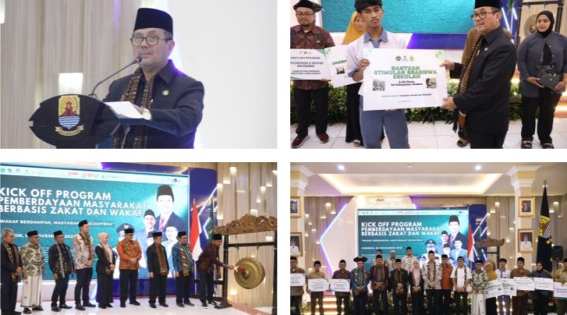 Kota Wakaf Resmi Diluncurkan, Pemkab Cirebon Dorong Transformasi Ekonomi Umat