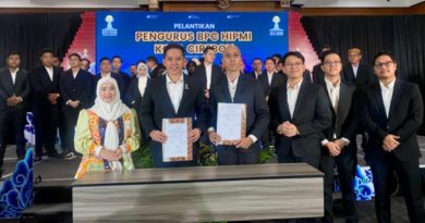 HIPMI Kota Cirebon Dilantik, Pemkot Dorong Terobosan Baru Pengusaha Muda