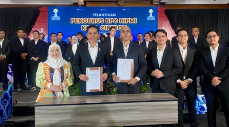 HIPMI Kota Cirebon Dilantik, Pemkot Dorong Terobosan Baru Pengusaha Muda