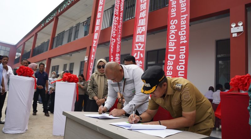 Dukung Kualitas Pendidikan,IMIP Dan DSI Revitalisasi SDN Di Morowali