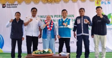 Sebanyak 22 KK Warga Desa Sebelimbingan Kotabaru, Terima Bantuan Pangan