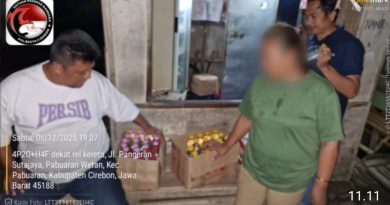Polresta Cirebon Sita 136 Botol Miras Hasil Razia Pekat