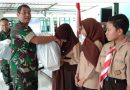 Kodim 0614/Kota Cirebon Salurkan Bantuan Pendidikan Kepada Pelajar Wilayah Kota Cirebon