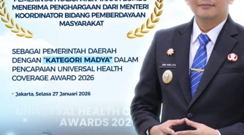 Di Bawah Kepemimpinan Andi Rudi Latif, Tanah Bumbu Raih Pengakuan Nasional di Bidang Kesehatan