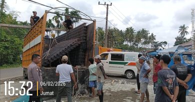 Kecelakaan Kerja Di Morowali,Dua Orang Buru Bongkar Tertimpah Besi, Polisi Imbau Penerapan K3