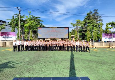 Upacara Sertijab Tandai Rotasi Pejabat Utama di Polres Sukabumi Upacara Sertijab Tandai Rotasi Pejabat Utama di Polres Sukabumi